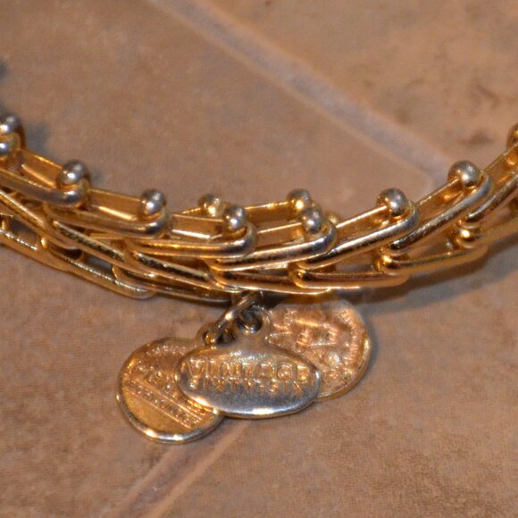 Alex and Ani Gold tone Link bracelet - Picture 4 of 4